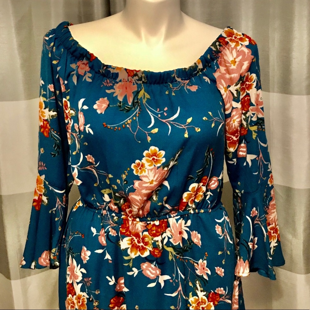 Off the shoulder dress